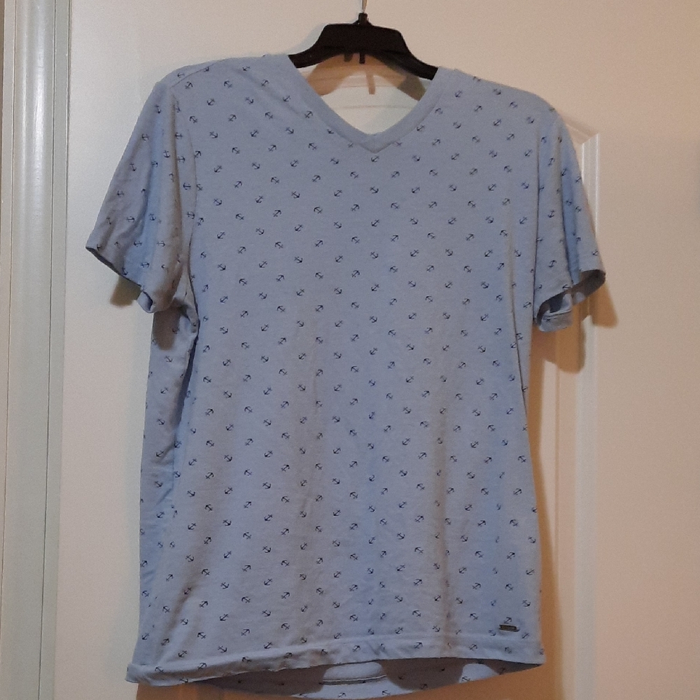 Express Men's Anchor V-neck T-shirt